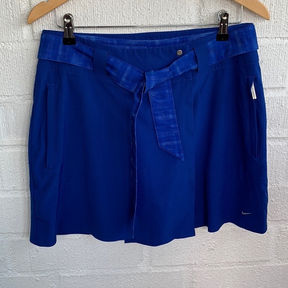Nike Golf Dri-FIt Navy Blue Tennis Mini Skort size 6 - Picture 1 of 9